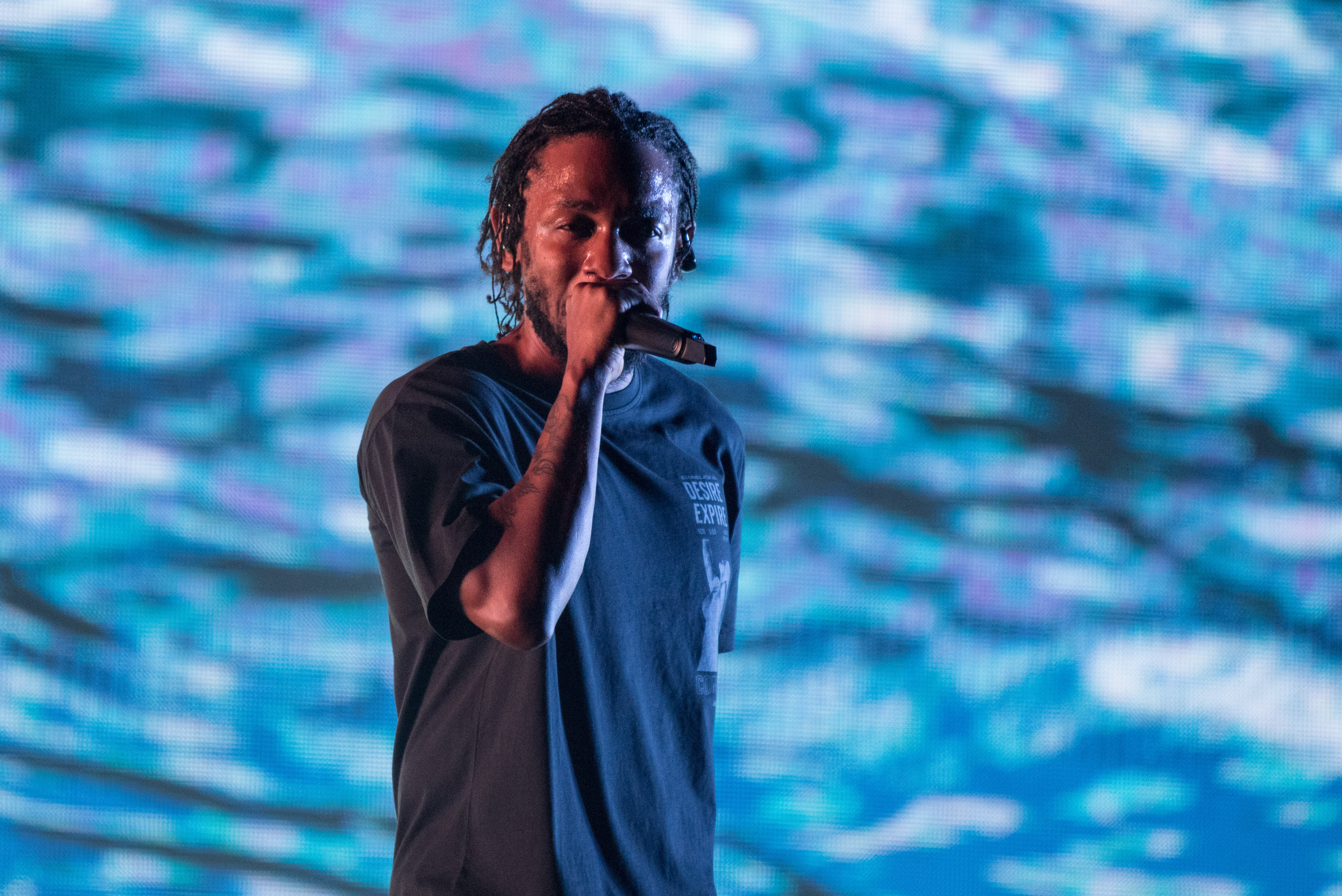 Kendrick Lamar Raps at Latest LV Show