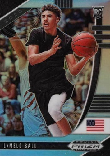 2020-21 Panini Prizm Draft Picks #3 LaMelo Ball - Rookie Year