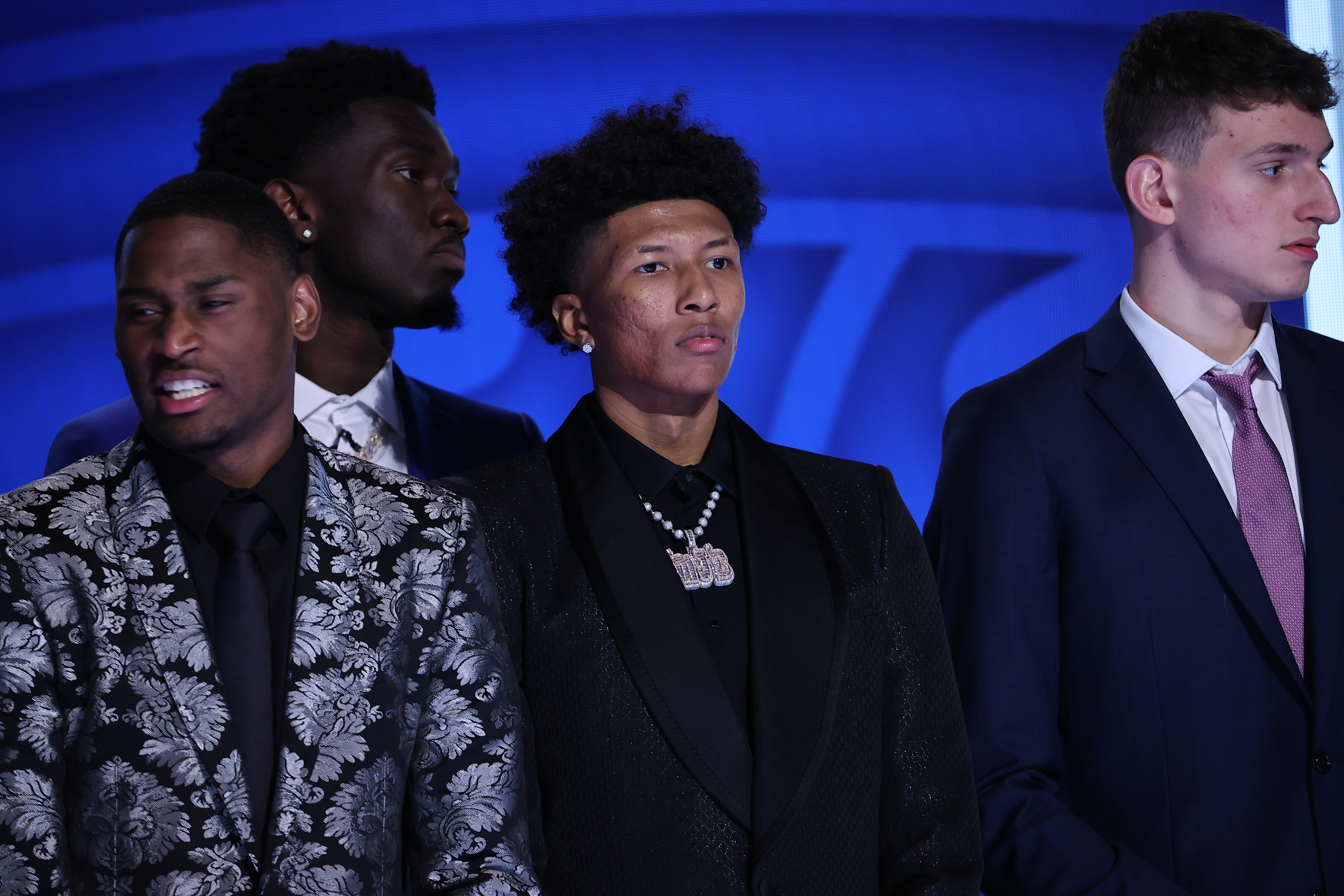 LOOK: Paolo Banchero shows off serious bling with NBA Draft suit - On3