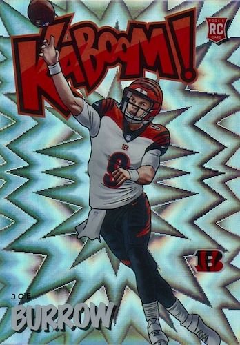 2020 Panini Absolute Kaboom! Gold #K-JB2 Joe Burrow Rookie Card (#09/10) –  Jersey Number – PSA MINT 9 – Pop 2 on Goldin Auctions